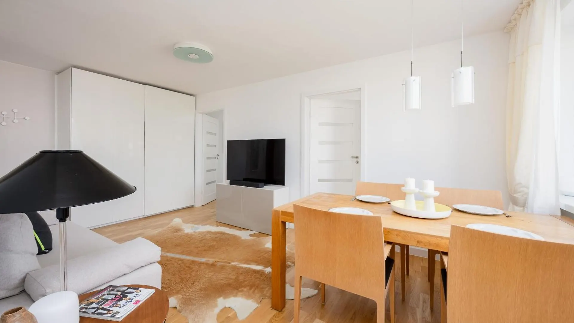 Bright Two-Bedroom Apartment By Rent Like Home Warsaw Poland